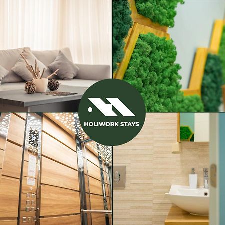 Elite Business Residence With Free Gym Pass And Full Office Setup Plovdiv Exteriör bild