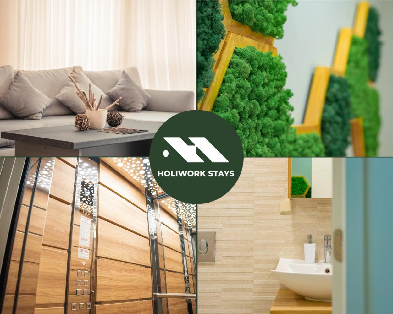 Elite Business Residence With Free Gym Pass And Full Office Setup Plovdiv Exteriör bild